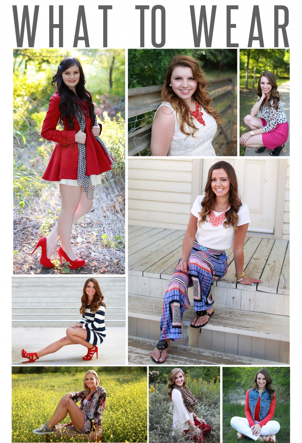Seniors What to Wear » Julia Sponsel Photography Nationally Published Frisco Senior Photographer