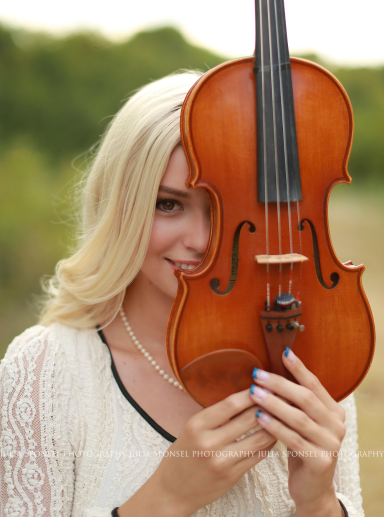 allen senior photographer violin