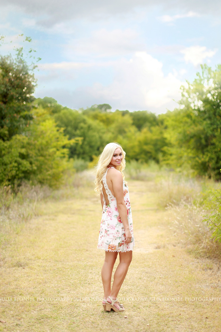 allen tx outdoor senior photographer