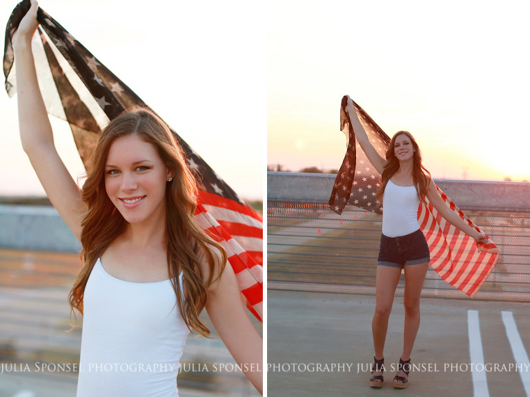 senior-photos-american-flag-frisco