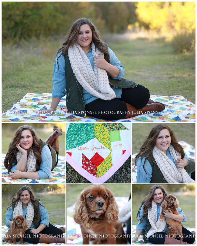 senior photos with pets frisco photographer