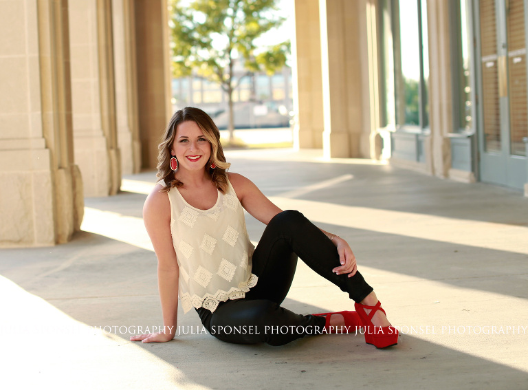 downtown frisco senior photographer