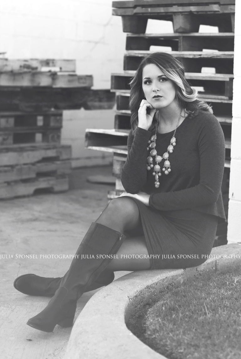 black white senior photos frisco