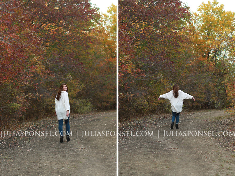 fall colors frisco senior photographer