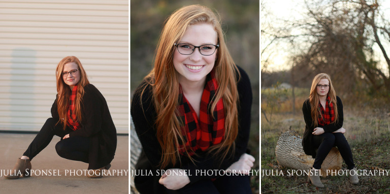 frisco senior photographer winter photos