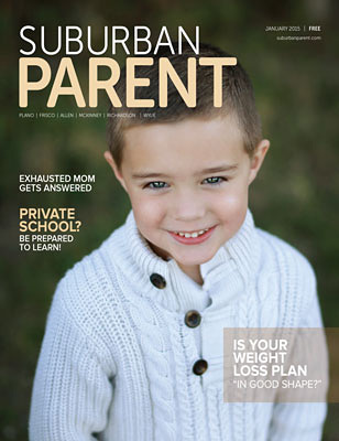 Suburban Parent Magazine Cover Julia Sponsel