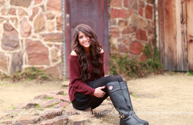 babes chicken frisco senior photos
