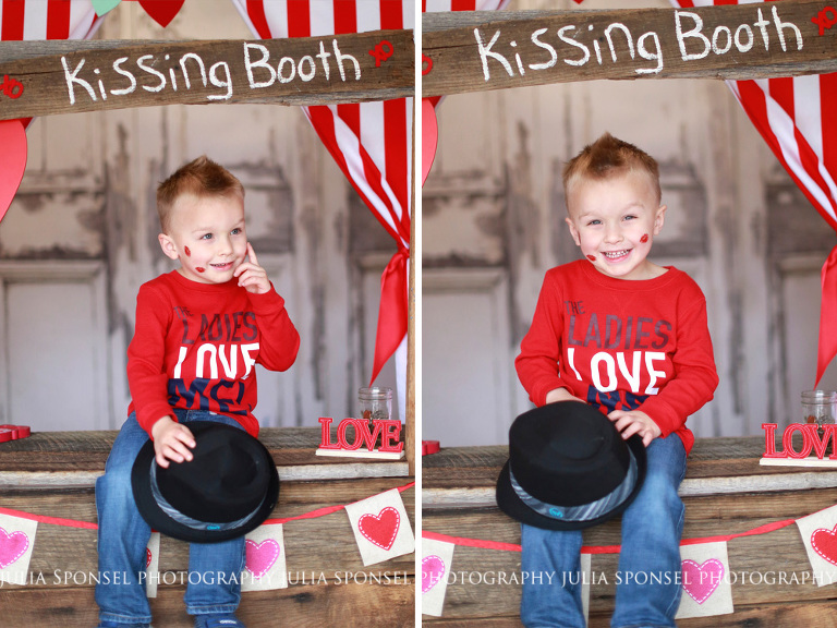 kissing booth mini session 