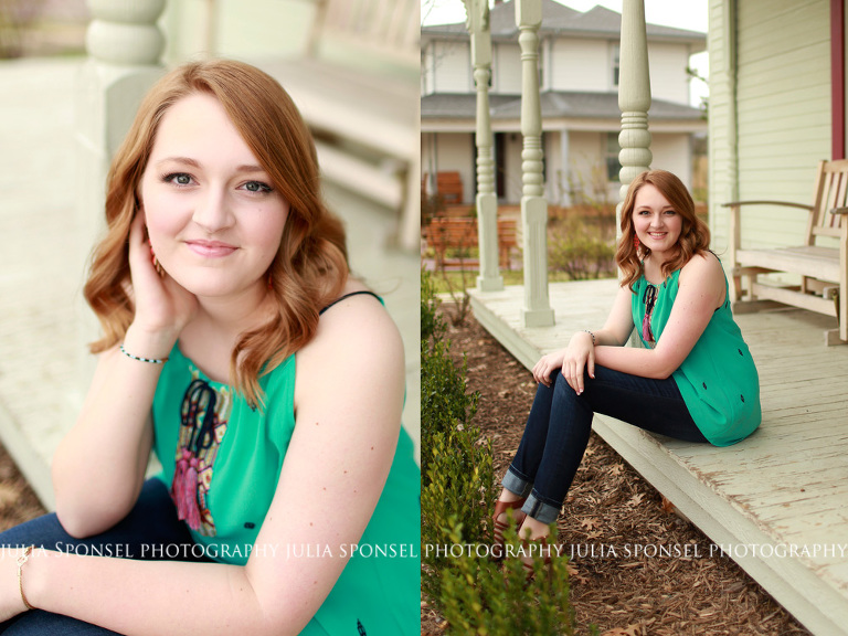 babes chicken frisco senior photos