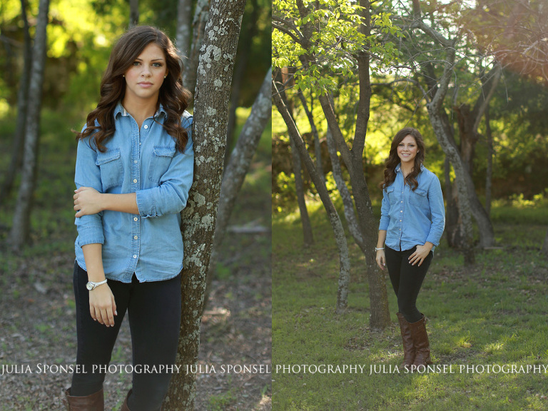frisco senior photographer outdoors