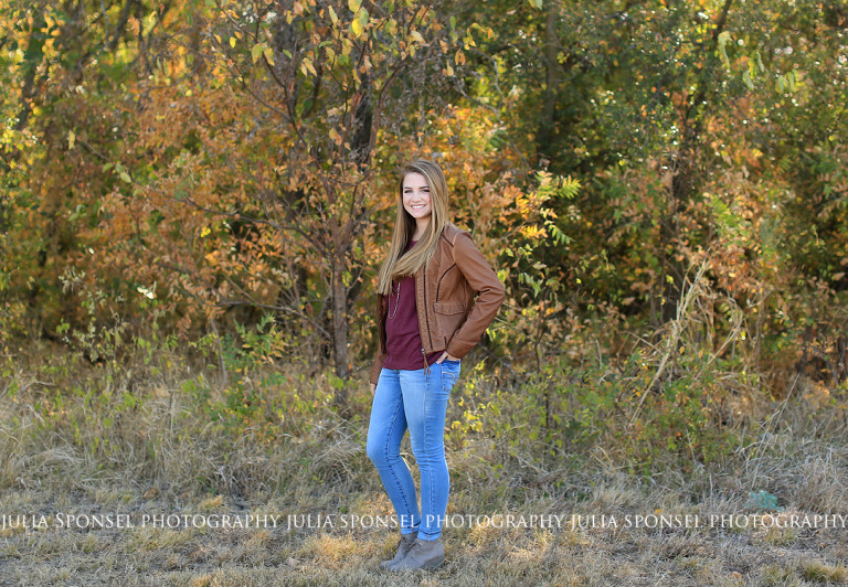 frisco senior photographer fall photos