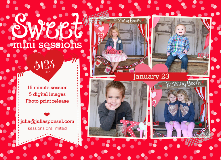 valentines mini session 2016