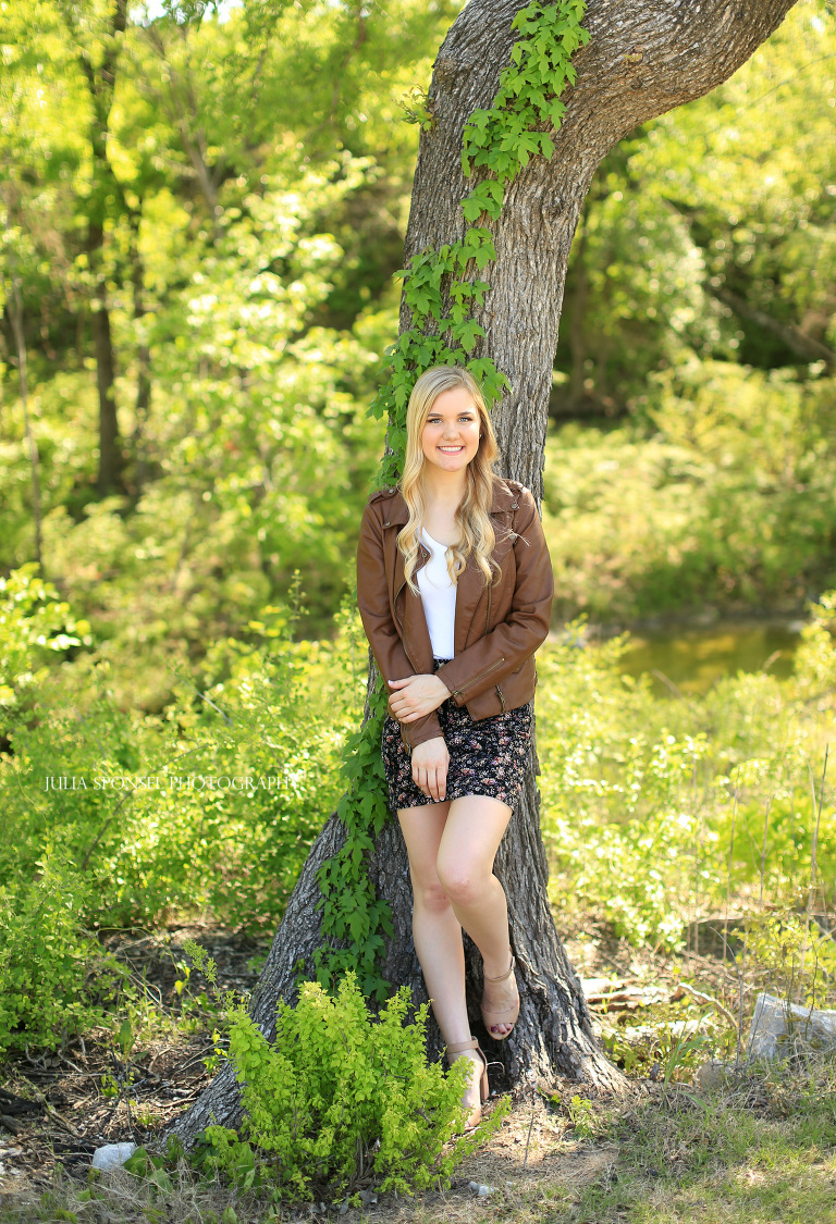 nature senior photos San Diego